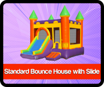 Standard Bounce Houses with Slide