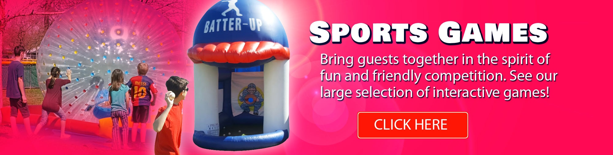 Inflatable Sport Game Rentals