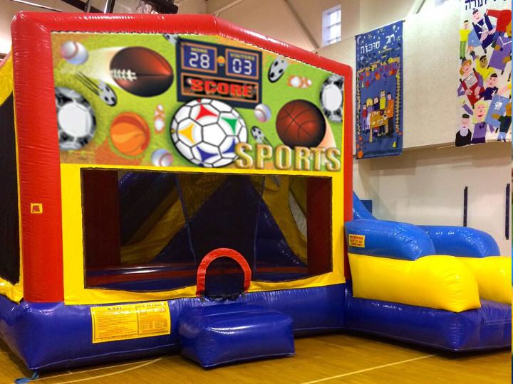 bounce house with slide rentals