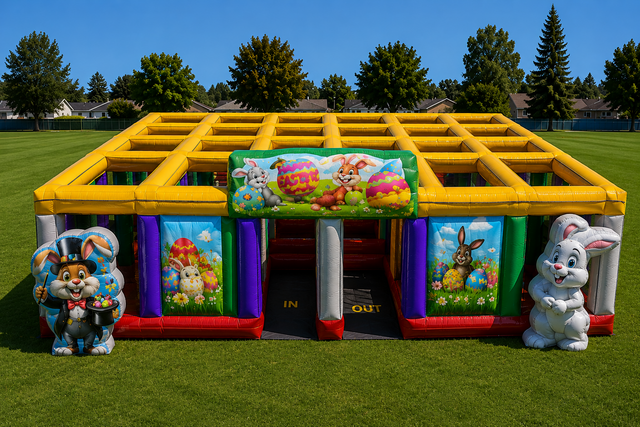 Giant Easter Maze