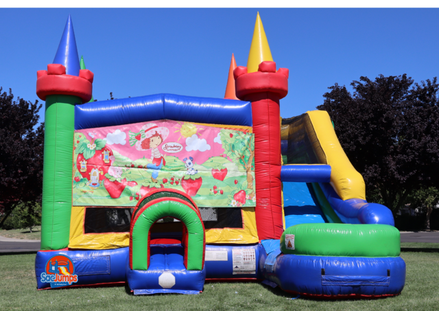 Strawberry Shortcake Party Jump and Slide