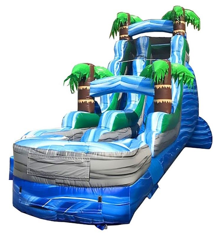 18 Ft Tropical Dream Water Slide rental in Sacramento