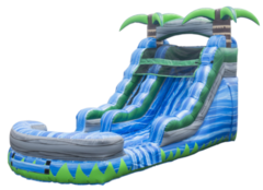 13 Foot Blue Crush Water Slide 