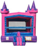 Pink Castle Bounce House 