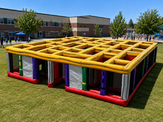 Giant Inflatable Maze