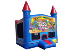 Happy Birthday Blue Castle w/bb Happy Birthday Blue Castle w/bb