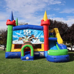 Ice Age Party Jumper and Slide