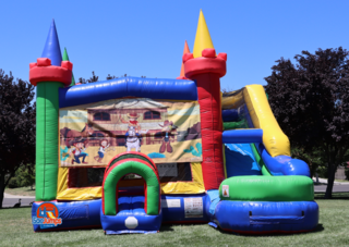 Cowboys Party Jumper and Slide