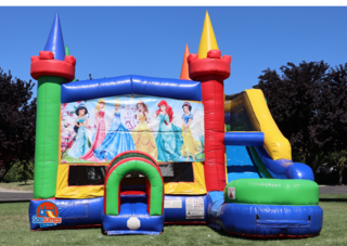 Princess Party Jumper and Slide