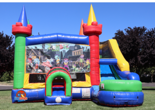 Zombie Town Jumper and Slide