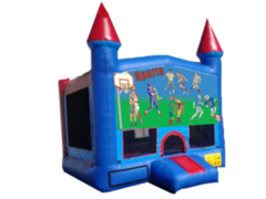 Sports Blue Castle w/bb Sports Blue Castle w/bb