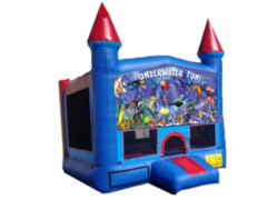 Under Water Fun Blue Castle w/bb Under Water Fun Blue Castle w/bb