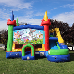 Easter Bunny Party Jump and Slide