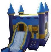 Blue Castle w/ Slide and BB Hoop Blue Castle w/ Slide and BB Hoop