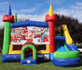 Merry Christmas Party Jumper and Slide