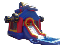 Monster Truck Combo with slide,pool,and BB Hoop Monster Truck Combo with slide,pool,and BB Hoop