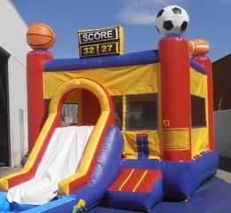 Sports I Bounce House with Slide 
