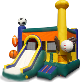 Sports II Bounce House With Slide
