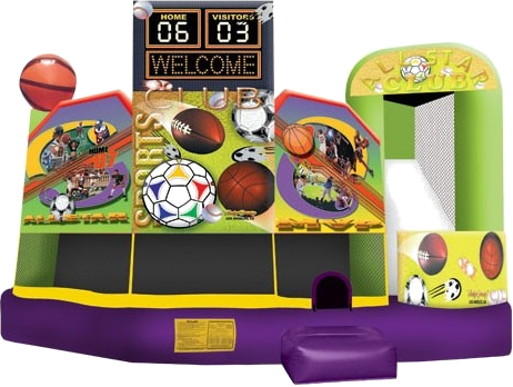 Sports Combo 5 in 1 Bounce House