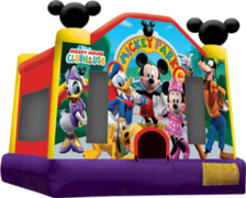 New Ninja 13 x 13 Disney Mickey Mouse Bounce House 
