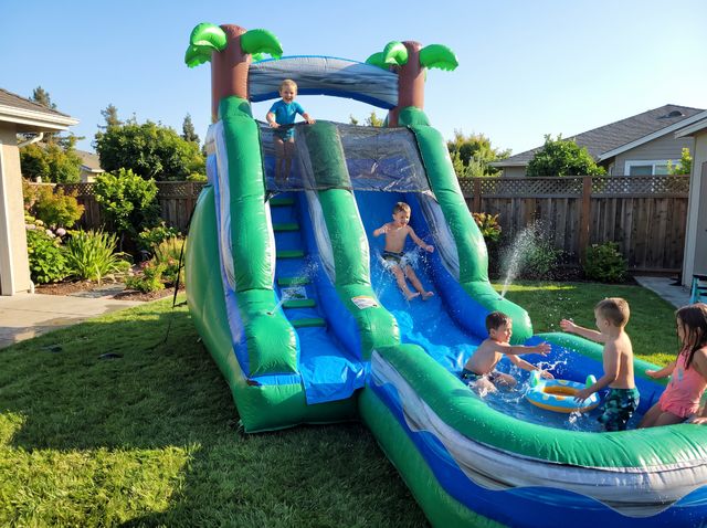 12ft Tropical Junior Slide rental in Austin TX