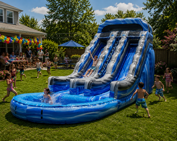 21ft Double Lane Summer Splash rental Austin TX