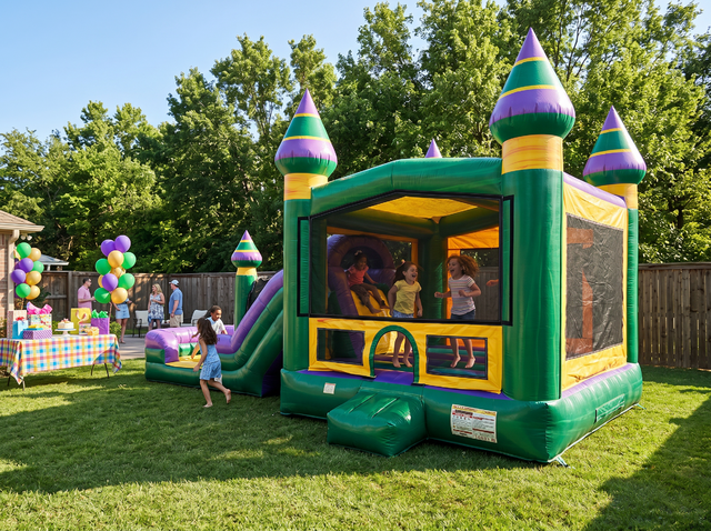 Amazon River Combo Dual Lane Slide rental Austin TX