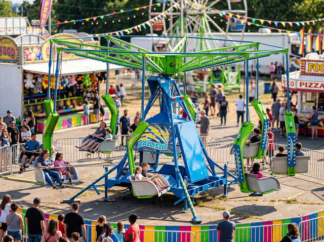 Ballistic Swing Ride rental Austin TX