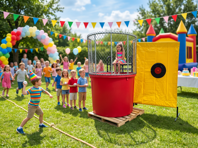 Dunk Tank Red rental Austin TX