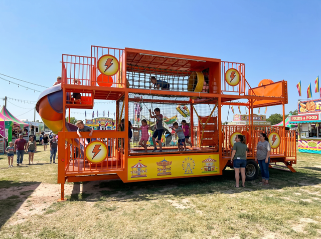 Funhouse Adventure Course rental Austin TX