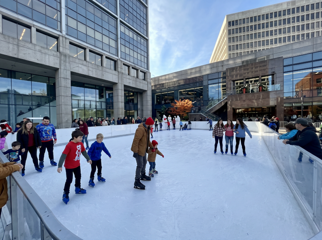 Ice Skating Rink 20x40 rental Austin TX