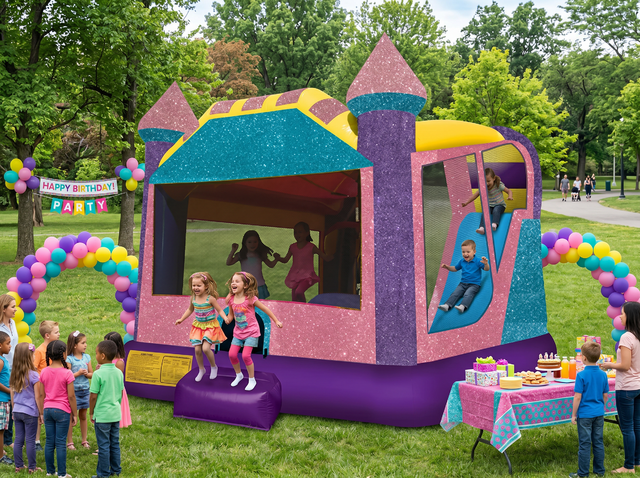 Over-Sized 6N1 Sparkle Combo rental Austin TX