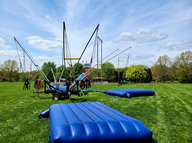 Quad Bungee Trampoline rental Austin TX
