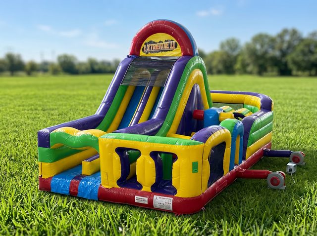Retro Xtreme Obstacle Course Wet/Dry rental Austin TX