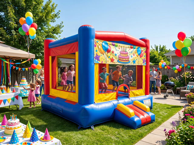 Bounce house rental for birthday parties and school events in Central Texas