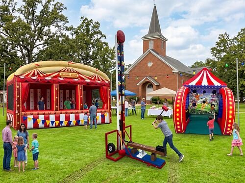 Carnival game booth rentals for Austin TX school carnivals and fundraisers