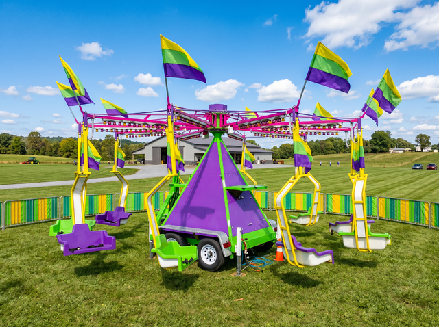 Carnival ride rentals including mechanical bulls and trackless trains in Austin TX