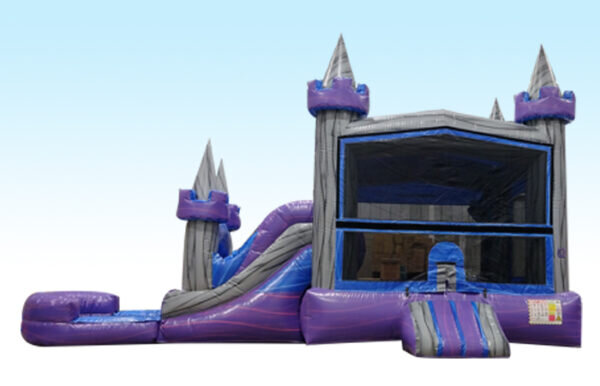 Purple Rush Bounce House Combo wet/dry