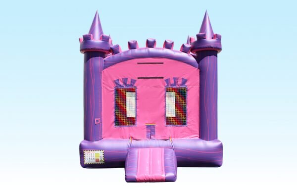 Pink & Purple Castle Bounce House 