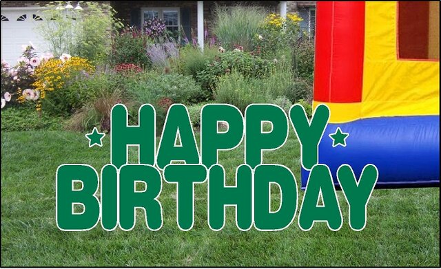 Happy Birthday Letters Kit - Green