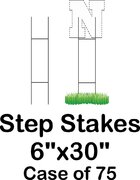 Step Stakes - 6"x30" (Case of 75)
