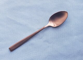 BRONZE SATIN TEASPOON