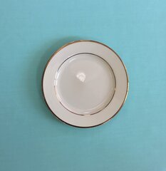 IVORY GOLD BAND (BREAD & BUTTER PLATE 6in