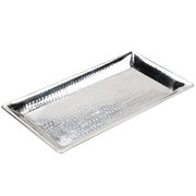 18 5/8"X9 7/8" RECT. HAMMERED SERVING TRAY
