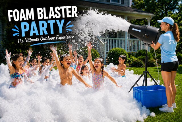 1-Hour Foam Party Experience