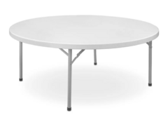 60in Round Table (ideal for table seating)