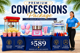 Premium Concessions Package - *Full-Service Attendant* Included!