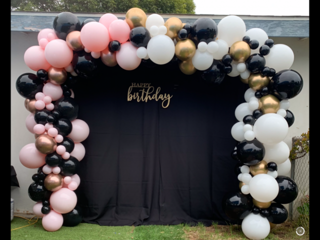 His & Hers Birthday Backdrop