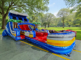 19ft Rip Curl Dual Lane Waterslide
