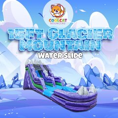 15ft Glacier Mountain water slide 